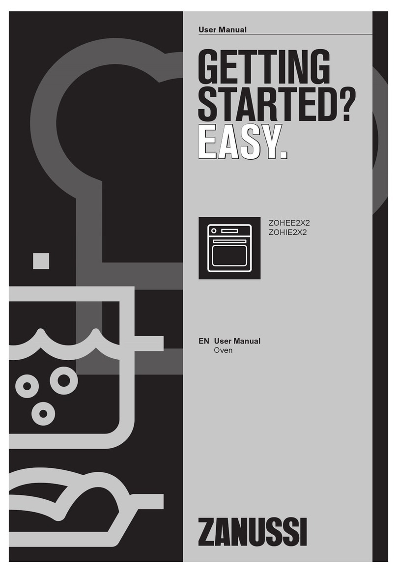 Zanussi ZOHIE2X2 user manual