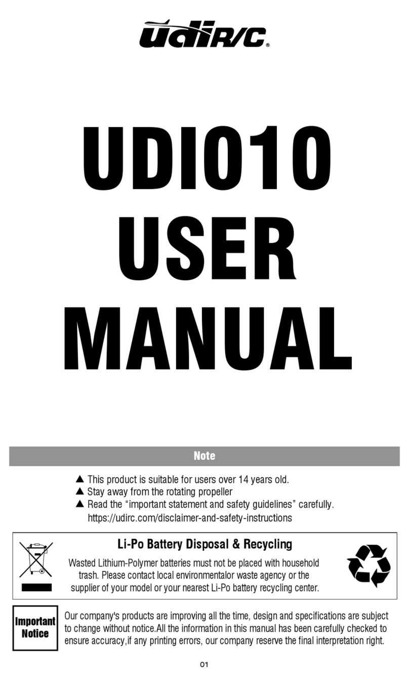 UDI R/C UDI010 User manual