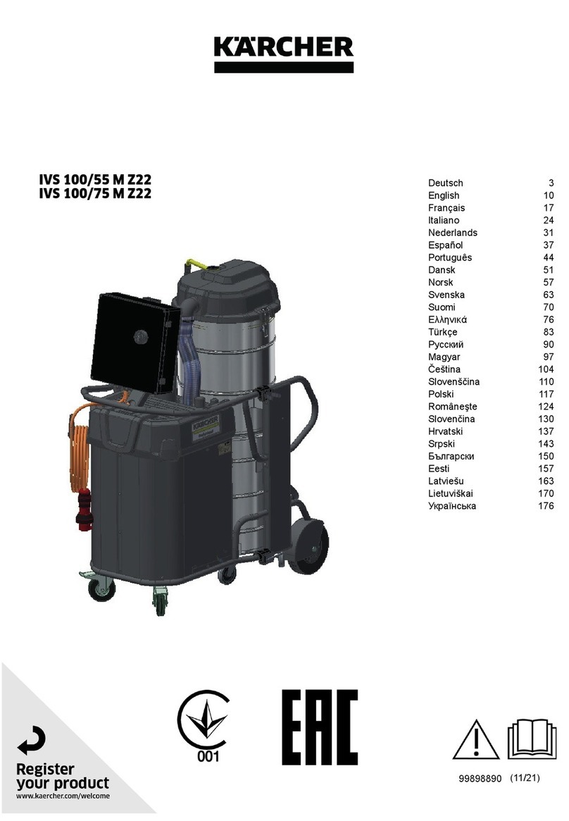 Kärcher IVS 100/55 M Z22 manual