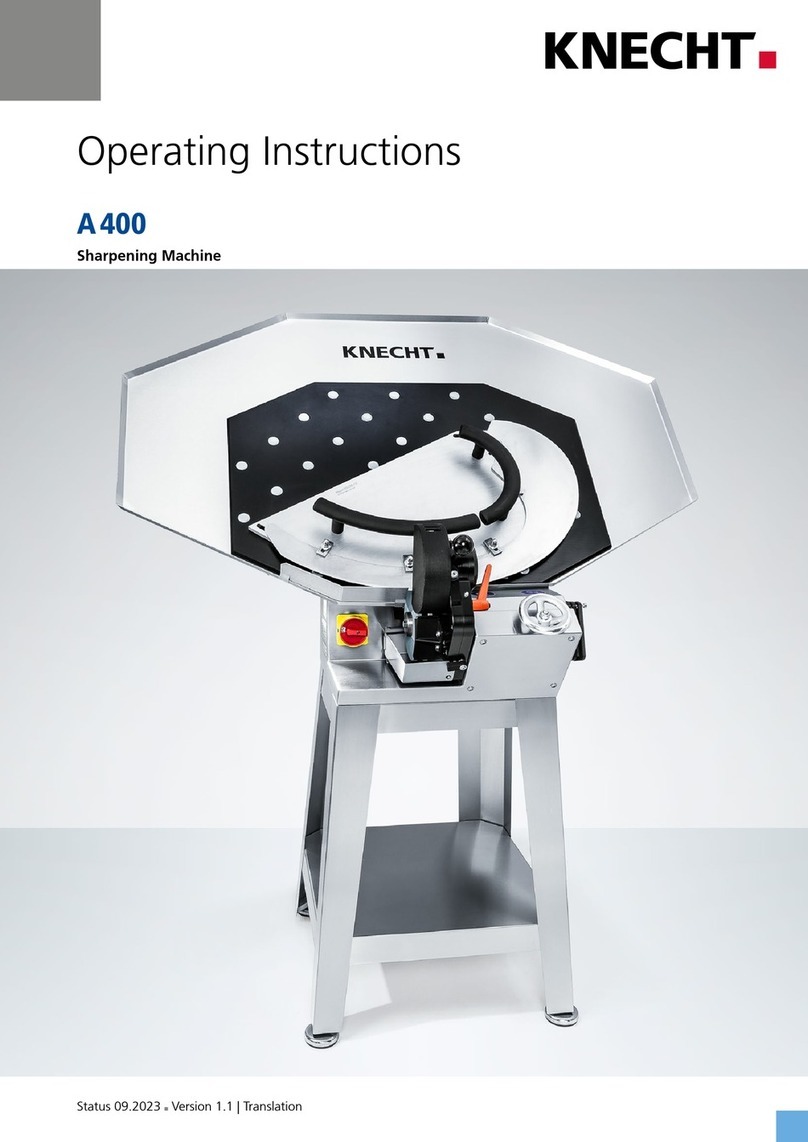 KNECHT A400 operating instructions
