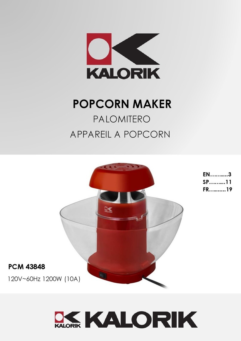 Kalorik PCM 43848 manual