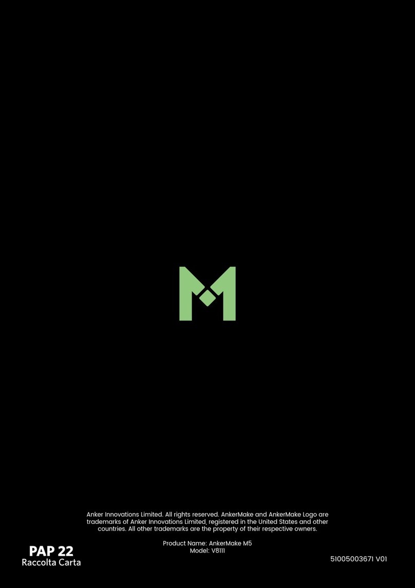 AnkerMake M5 FDM User manual