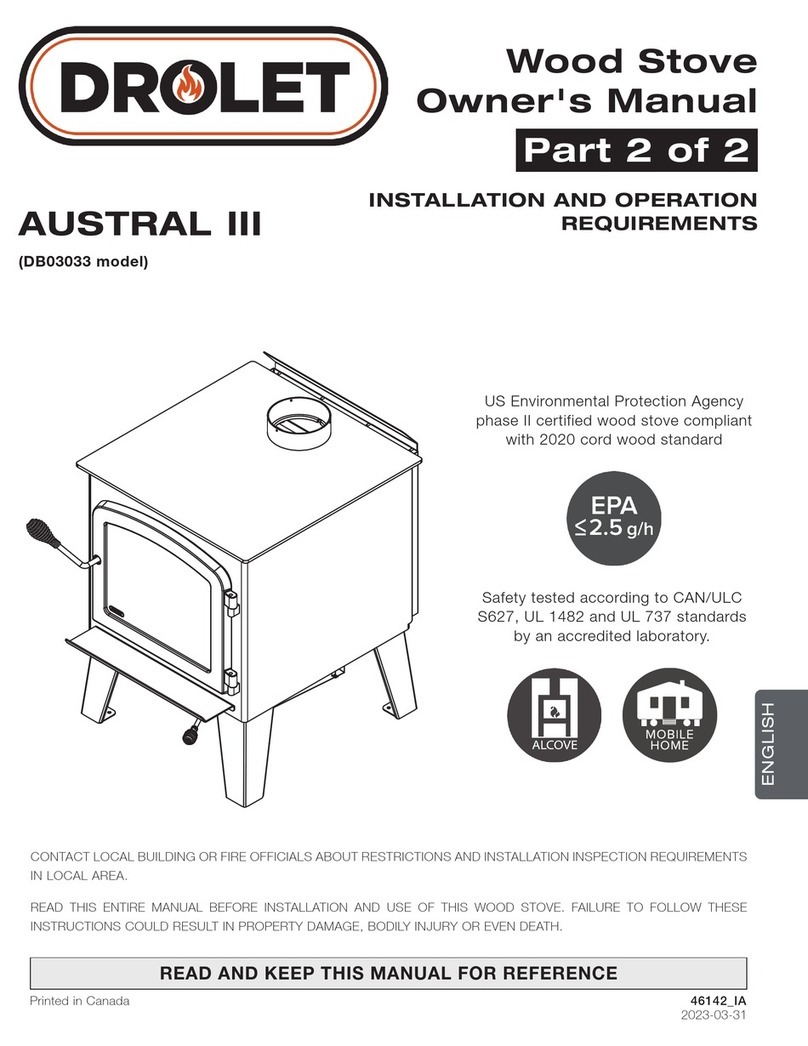 Drolet AUSTRAL III User manual Drolet AUSTRAL III User manual