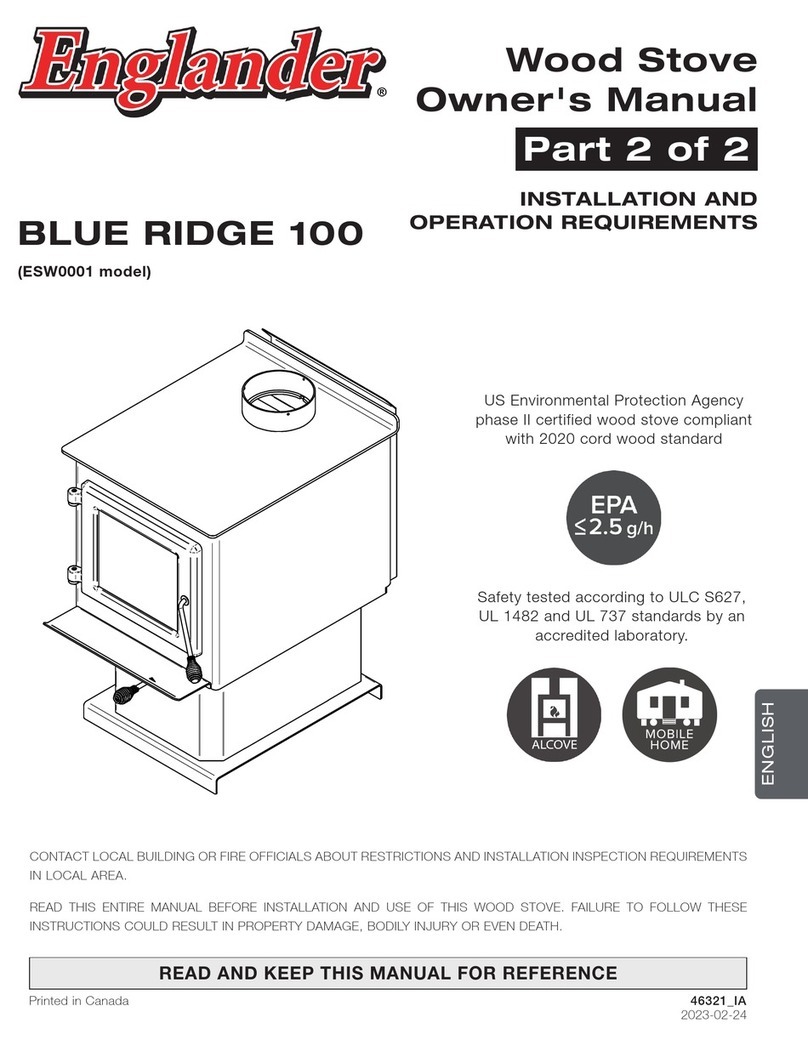 Englander BLUE RIDGE 100 User manual