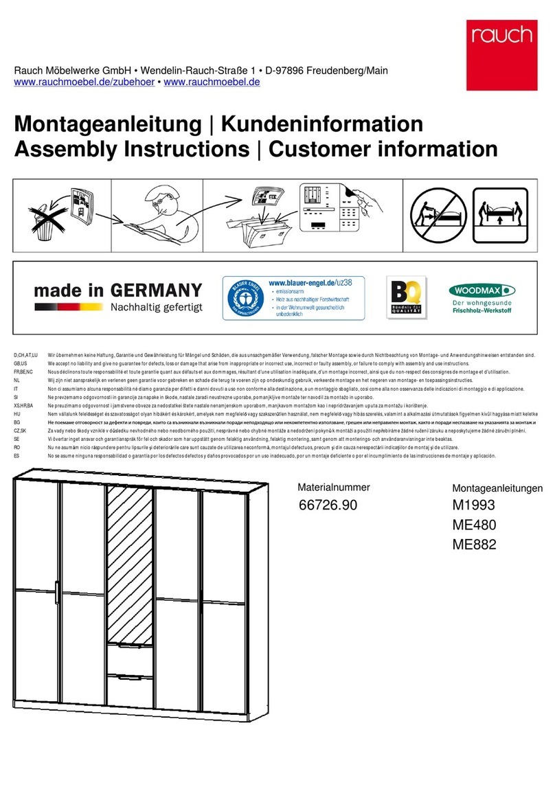 Rauch M1993 User manual