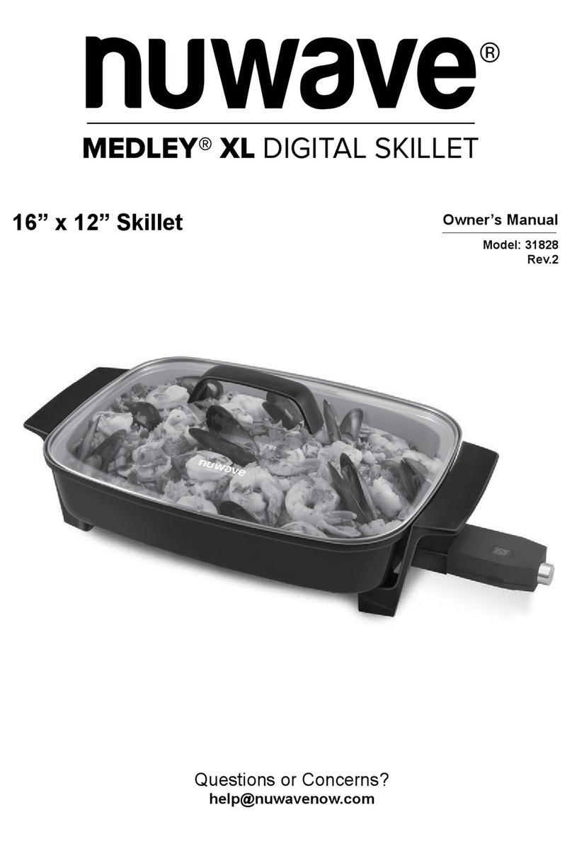 NuWave NuWave Medley XL owner's manual