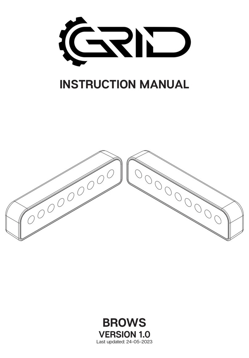 Grid BROWS instruction manual