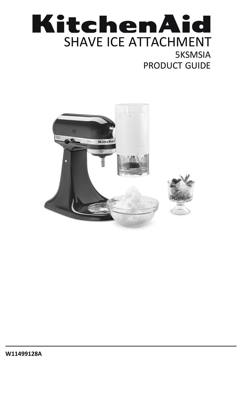 KitchenAid 5KSMSIA User manual KitchenAid 5KSMSIA User manual
