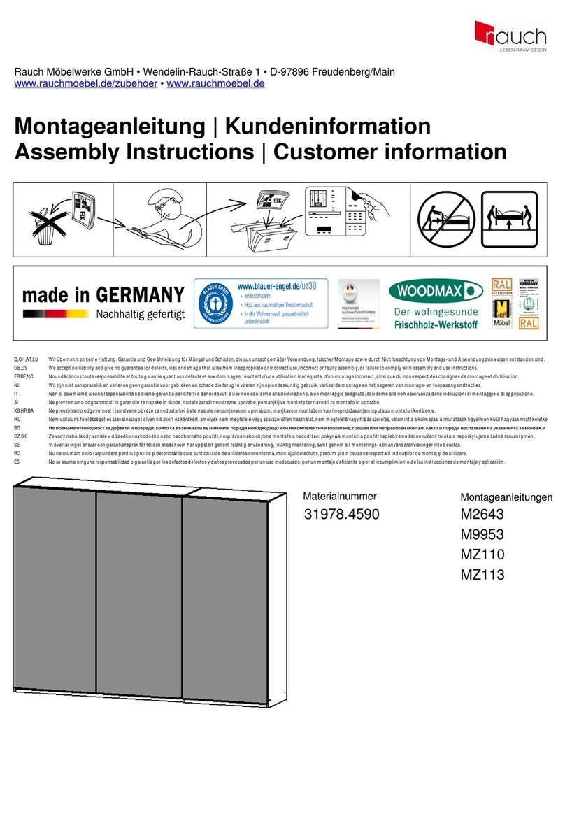 Rauch M2643 User manual