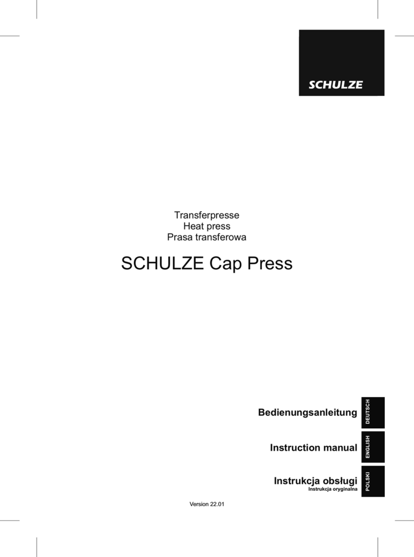 Schulze Cap Press User manual