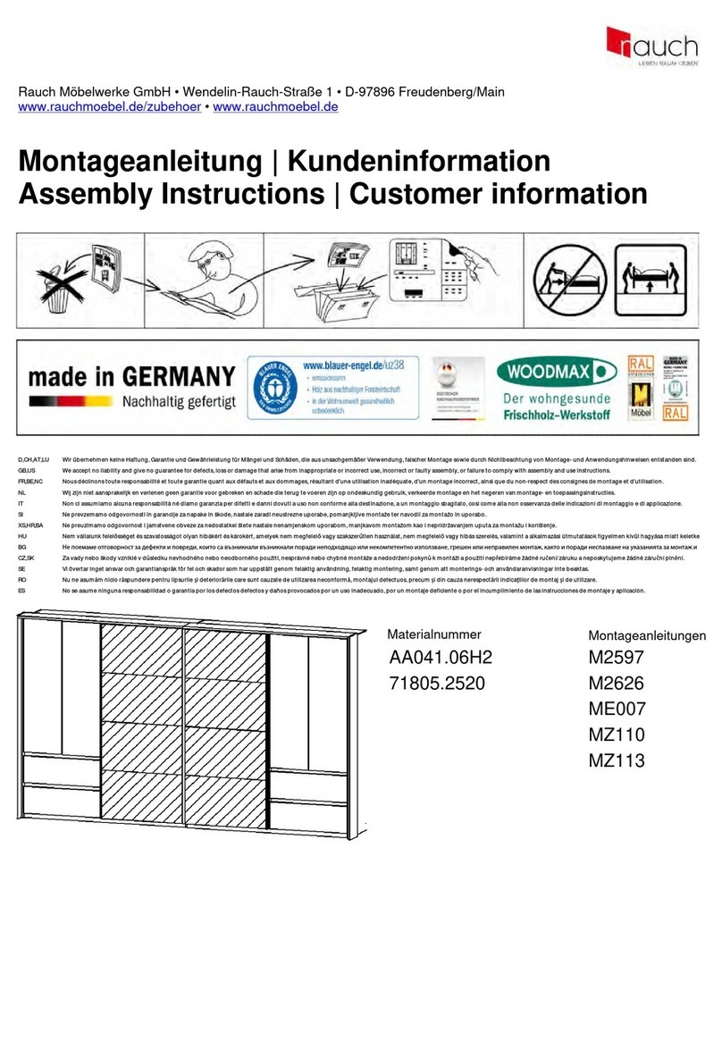 Rauch ME007 User manual