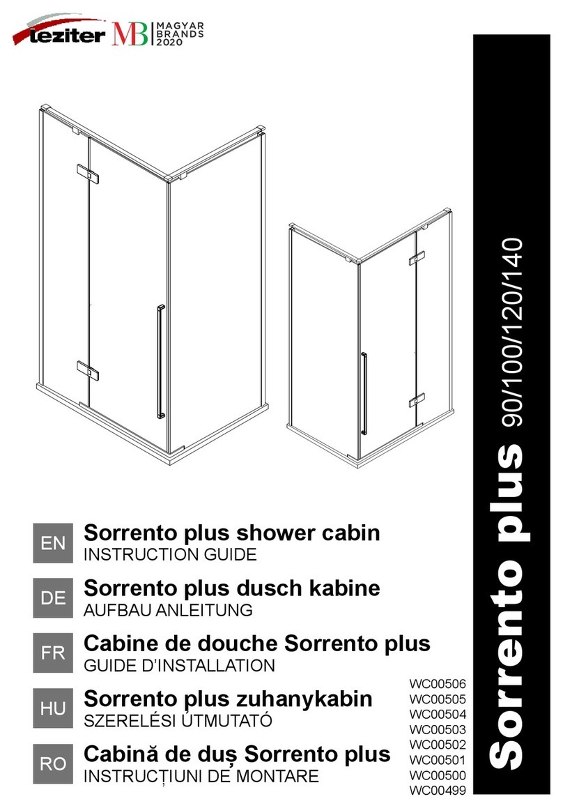 leziter Sorrento plus WC00506 Instruction guide