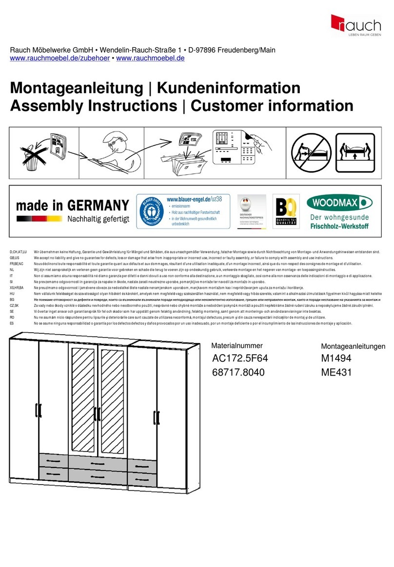 Rauch M1494 User manual