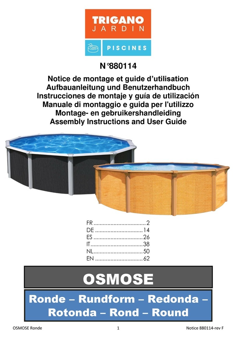 OSMOSEA OSMOSE 880114 Assembly instructions and user guide