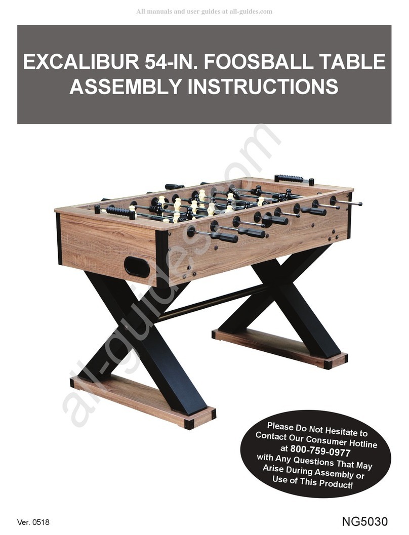 Carmelli EXCALIBUR NG5030 Assembly instructions