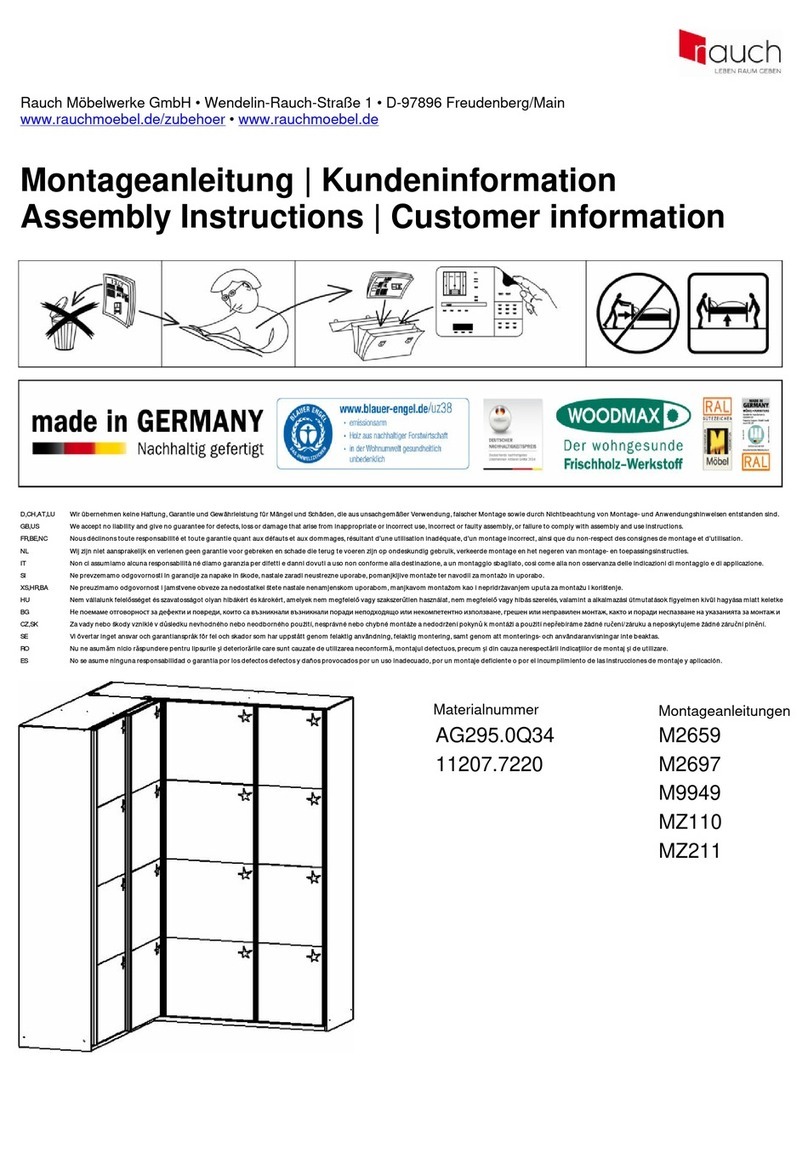Rauch M2659 Assembly instructions