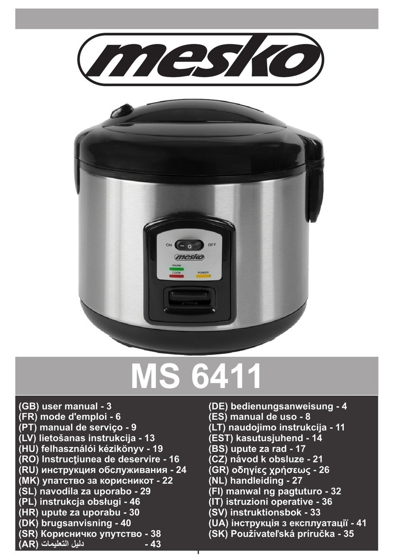 Mesko MS 6411 user manual