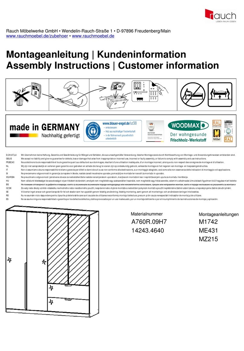 Rauch M1742 User manual