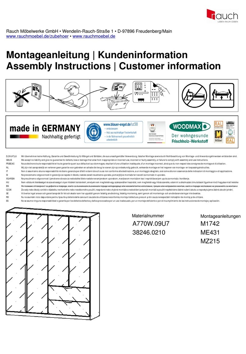 Rauch M1742 Assembly instructions