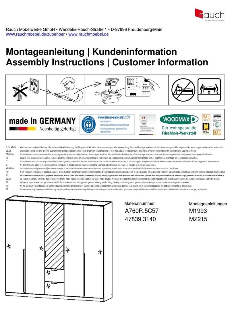Rauch M1993 Assembly instructions