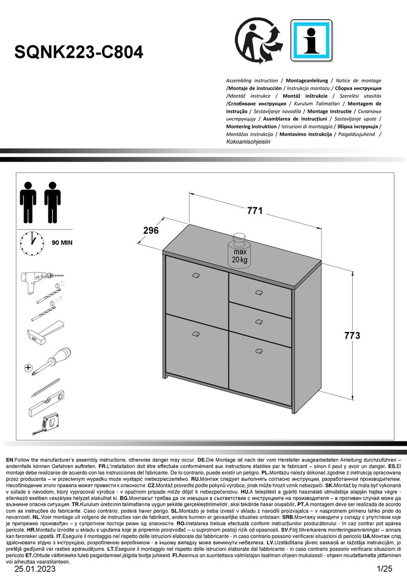 Forte SQNK223-C804 User manual