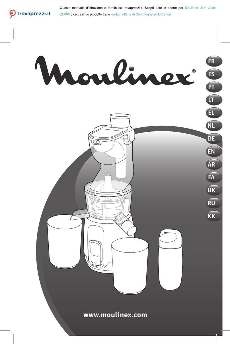 Moulinex Ultra Juice ZU600 manual