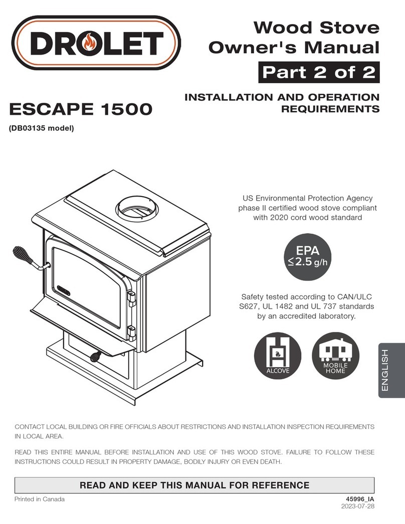 Drolet DB03135 User manual Drolet DB03135 User manual
