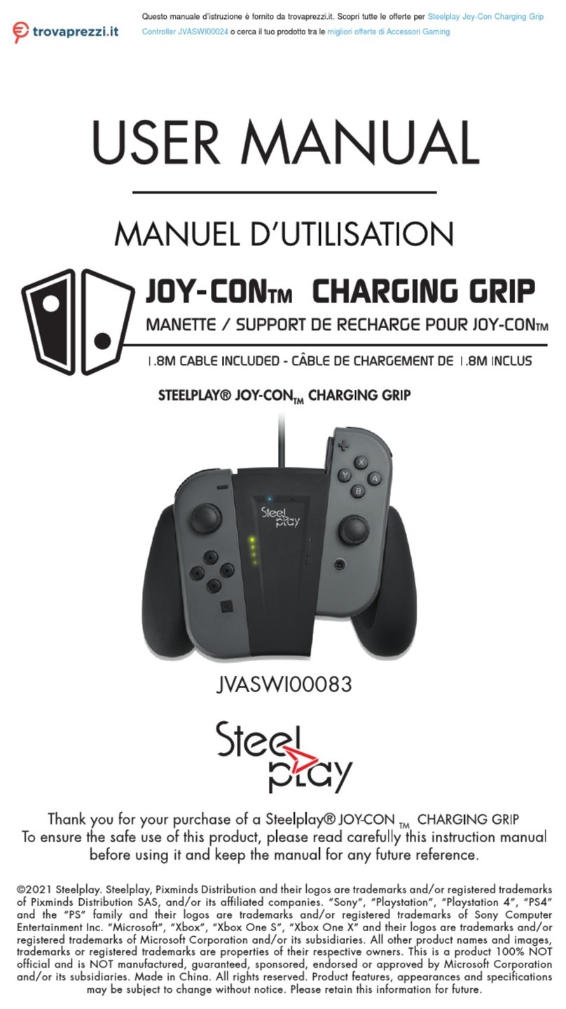 STEEL-PLAY JOY-CON JVASWI00024 user manual