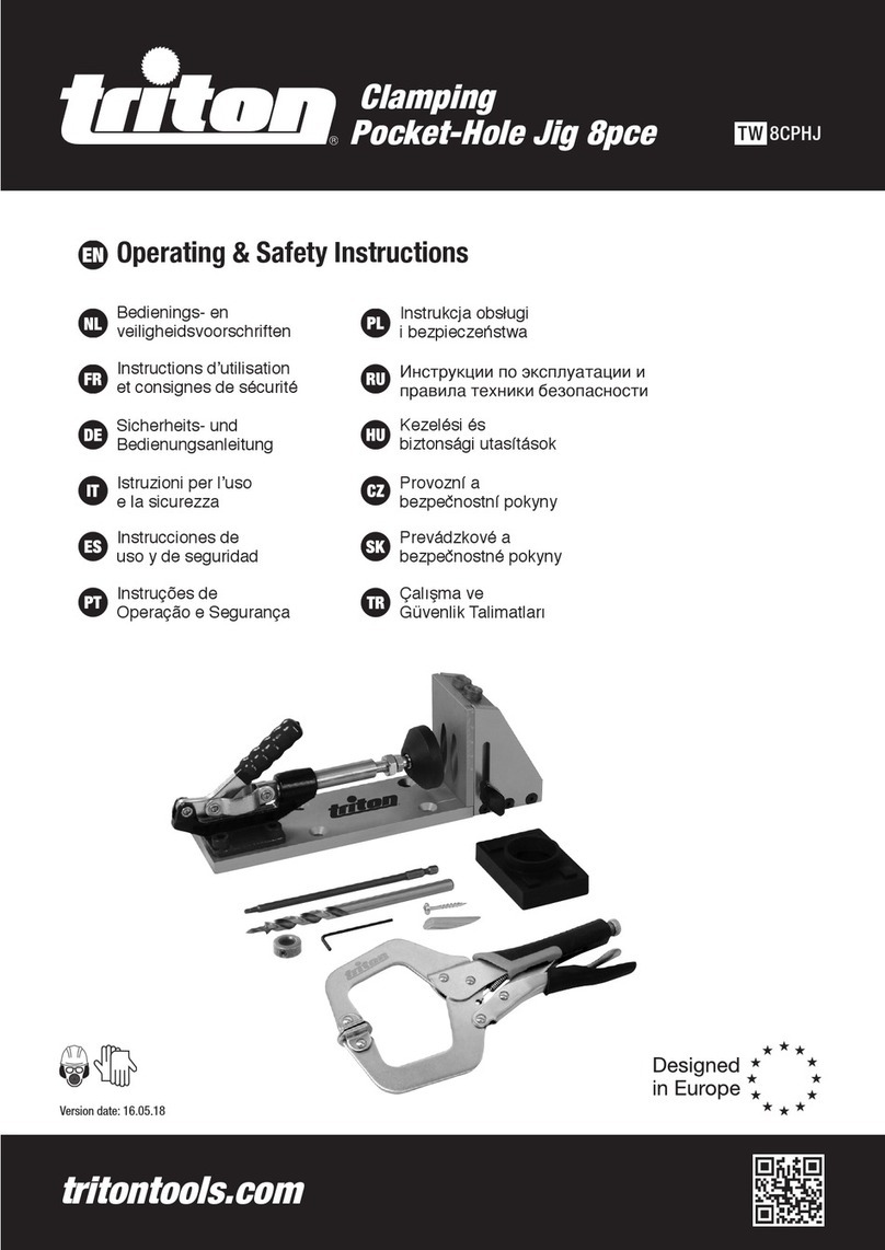 Triton TW8CPHJ Assembly instructions