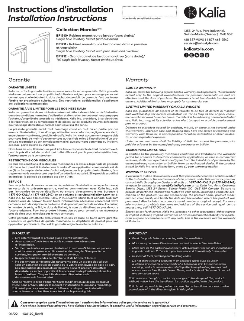 Kalia Moroka BF1911 User manual Kalia Moroka BF1911 User manual