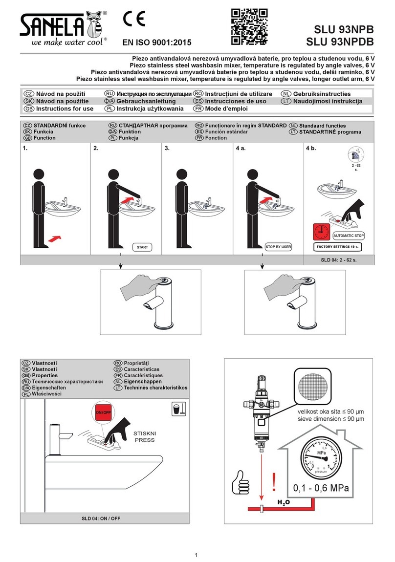 Sanela SLU 93NPDB Instructions for use