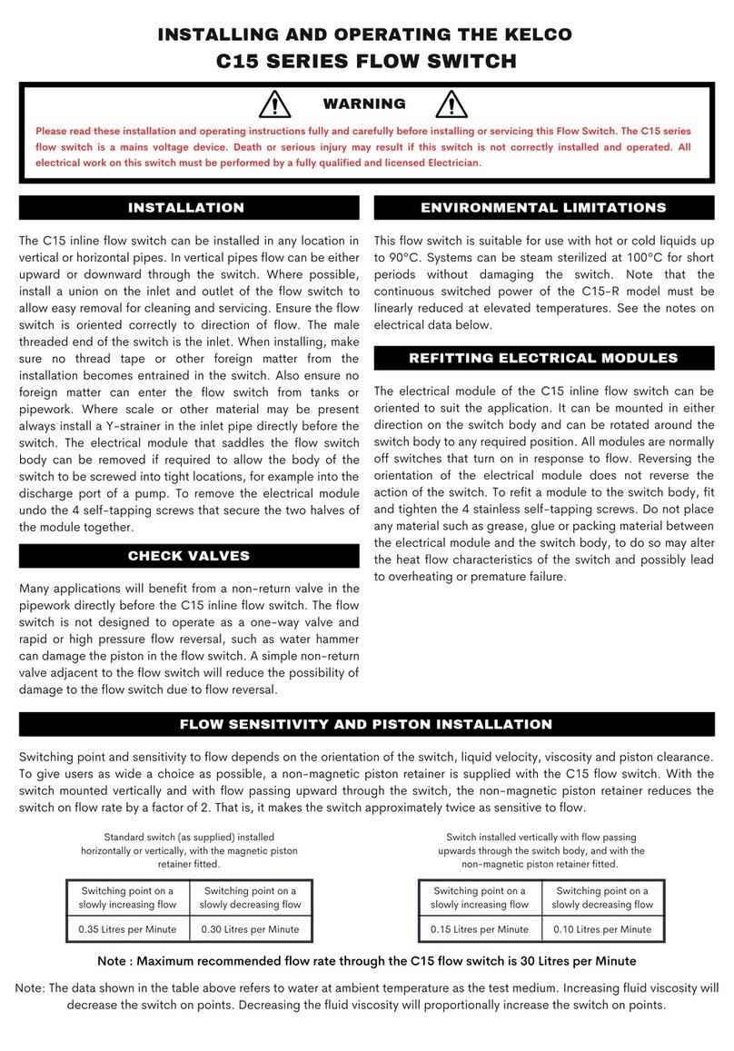 KELCO C15 Series Wiring diagram