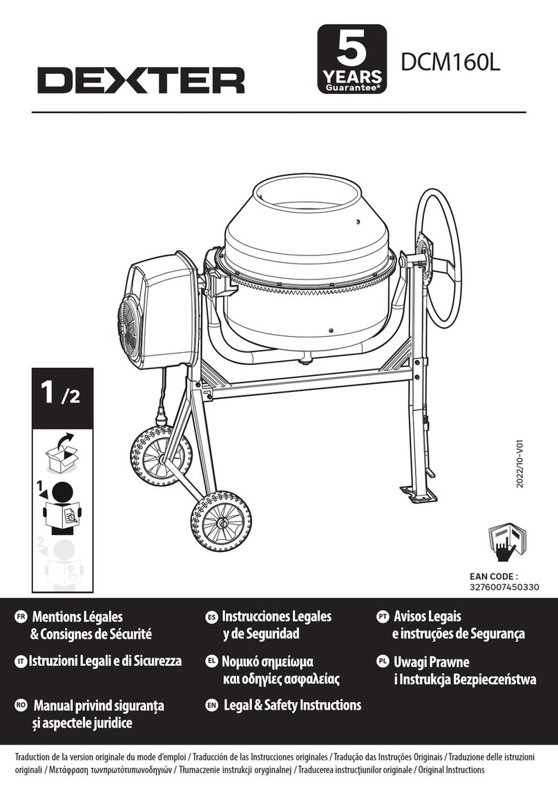 Dexter Laundry DCM160L manual