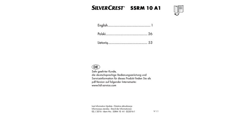 Silvercrest SSRM 10 A1 User manual