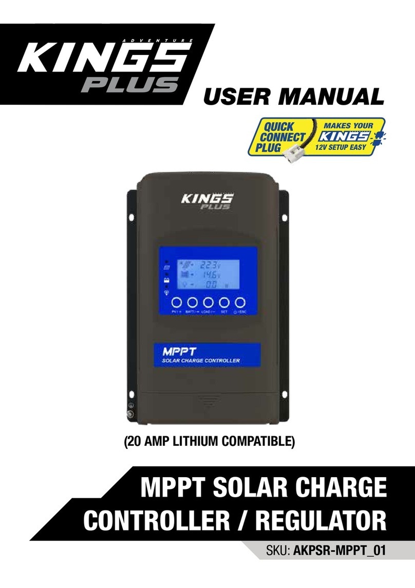 Adventure Kings PLUS AKPSR-MPPT 01 user manual Adventure Kings PLUS AKPSR-MPPT 01 user manual