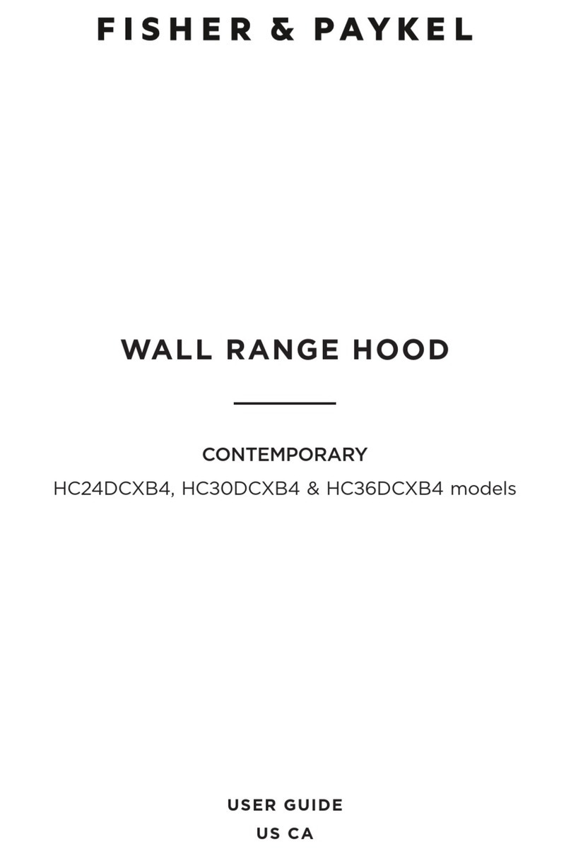 Fisher & Paykel CONTEMPORARY HC24DCXB4 user guide Fisher & Paykel CONTEMPORARY HC24DCXB4 user guide