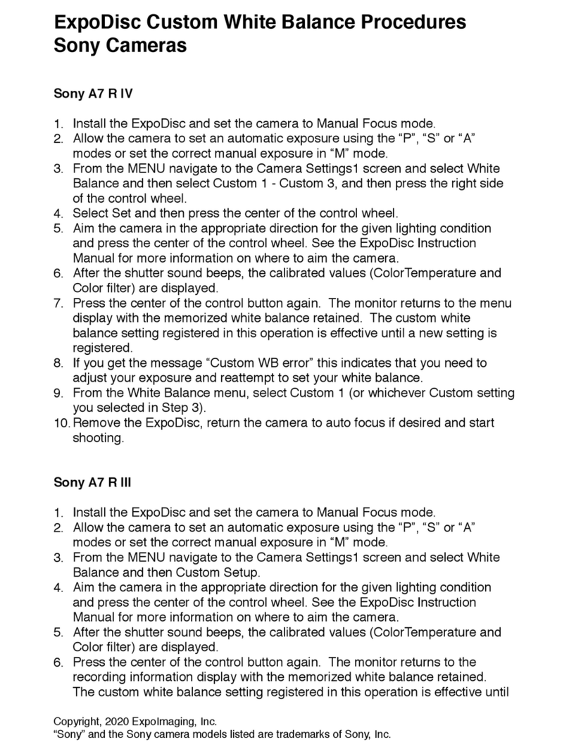 Sony A 7 R IV quick start guide