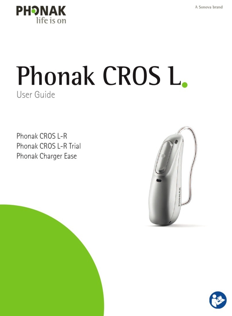 Phonak CROS L-R User manual