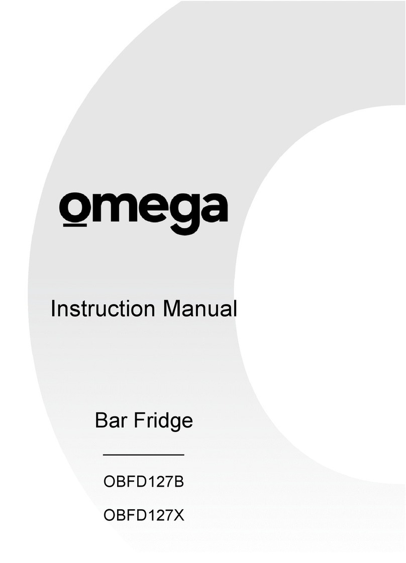 Omega OBFD127B User manual