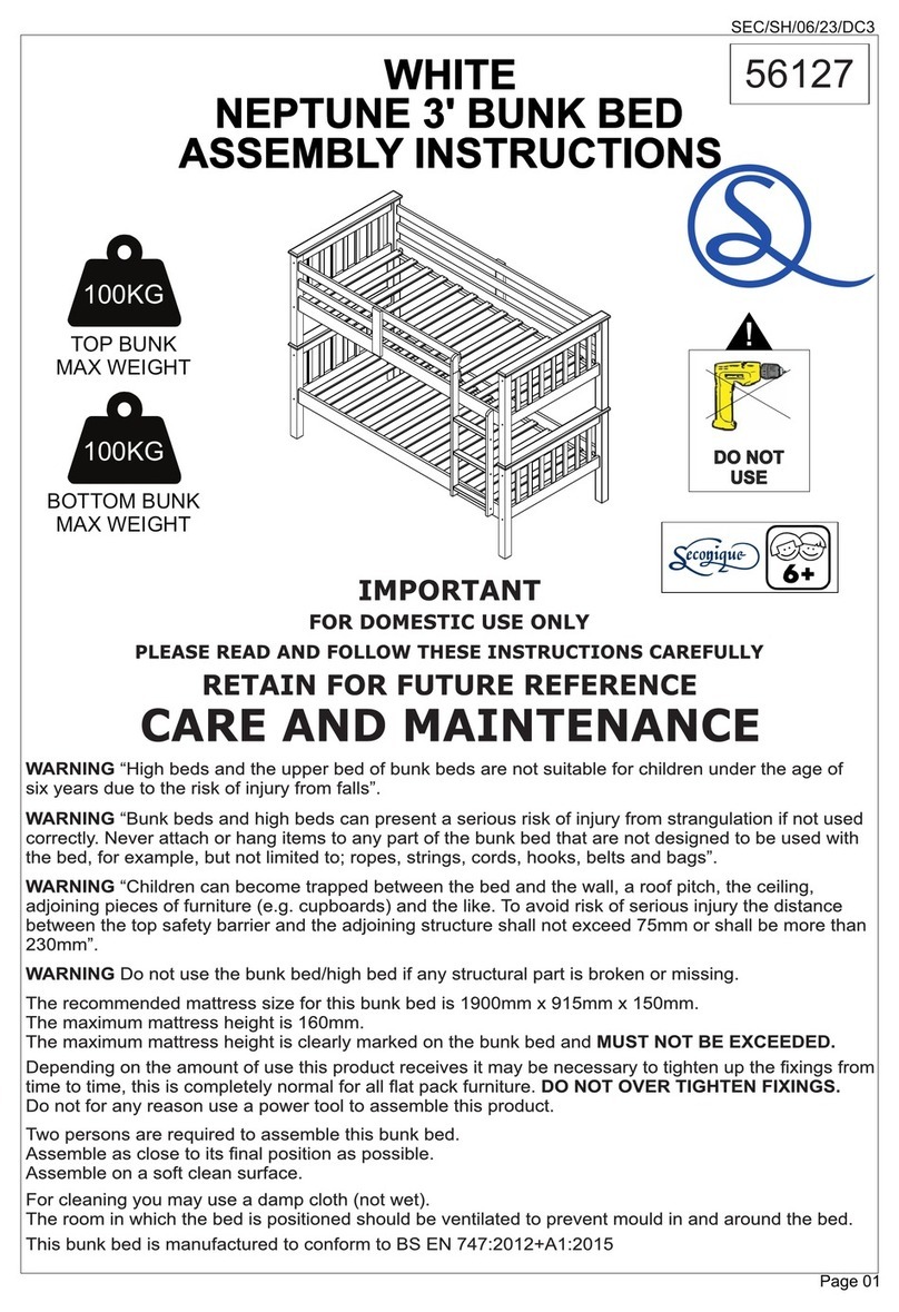 Seconique NEPTUNE SEC/SH/06/23/DC3 User manual Seconique NEPTUNE SEC/SH/06/23/DC3 User manual