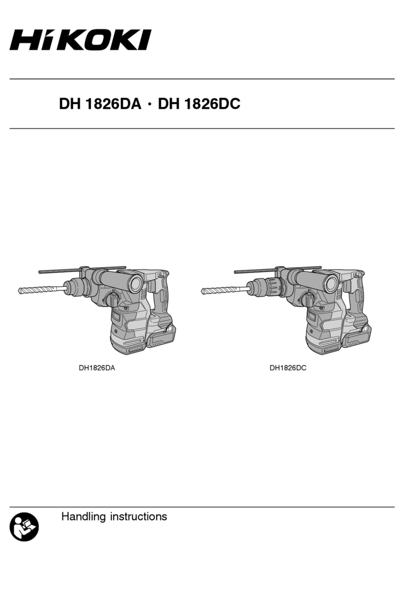 HIKOKI DH 1826DA User manual