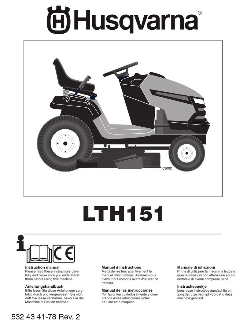 Husqvarna LTH151 User manual