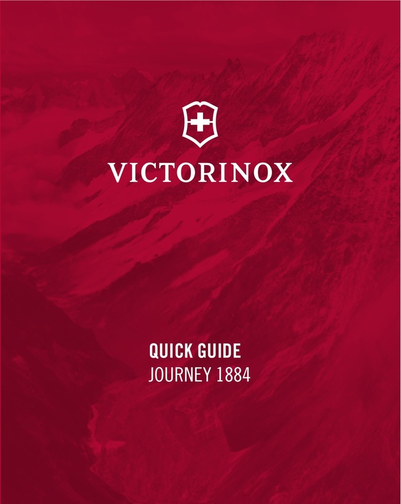 Victorinox JOURNEY 1884 User manual Victorinox JOURNEY 1884 User manual