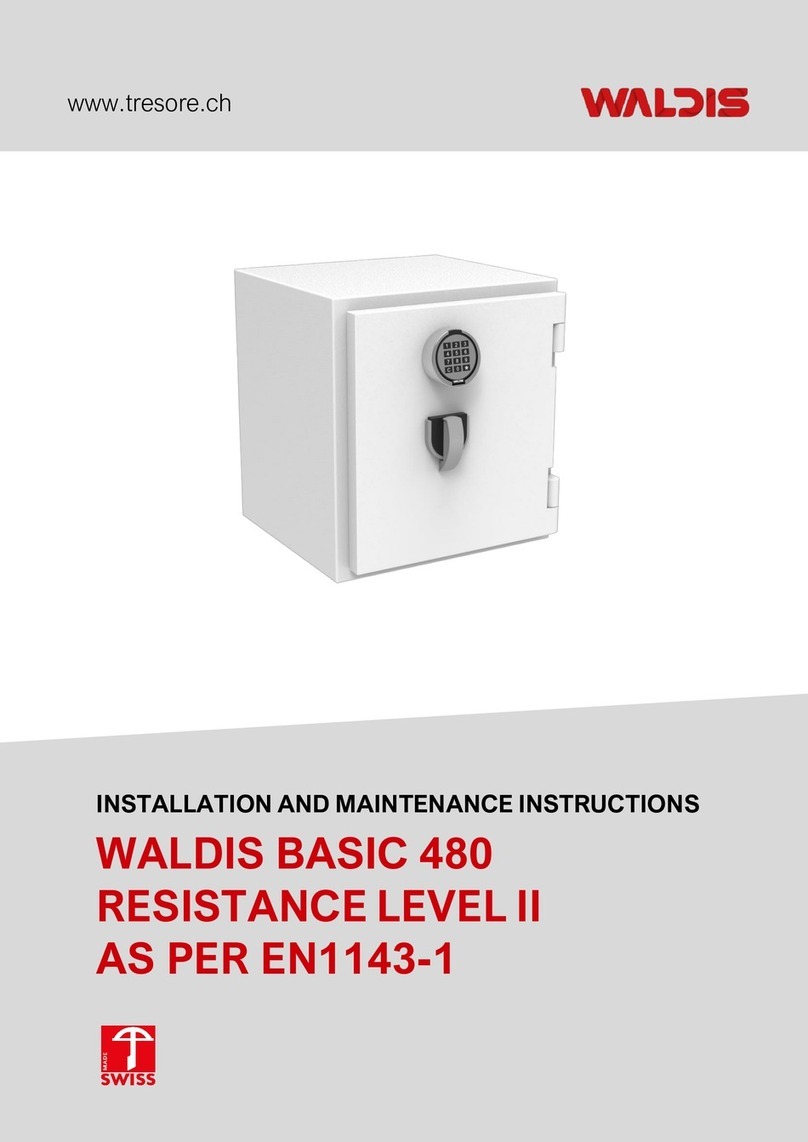 WALDIS BASIC 480 Installation and maintenance instructions