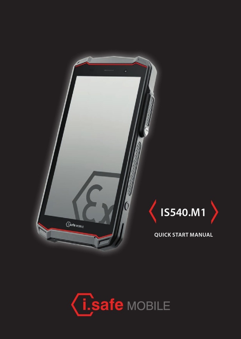 ISAFE MOBILE IS540.M1 Instruction manual