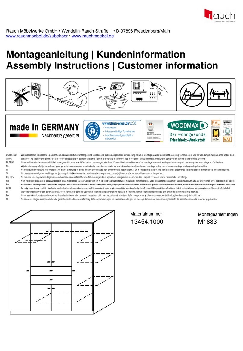 Rauch M1883 User manual