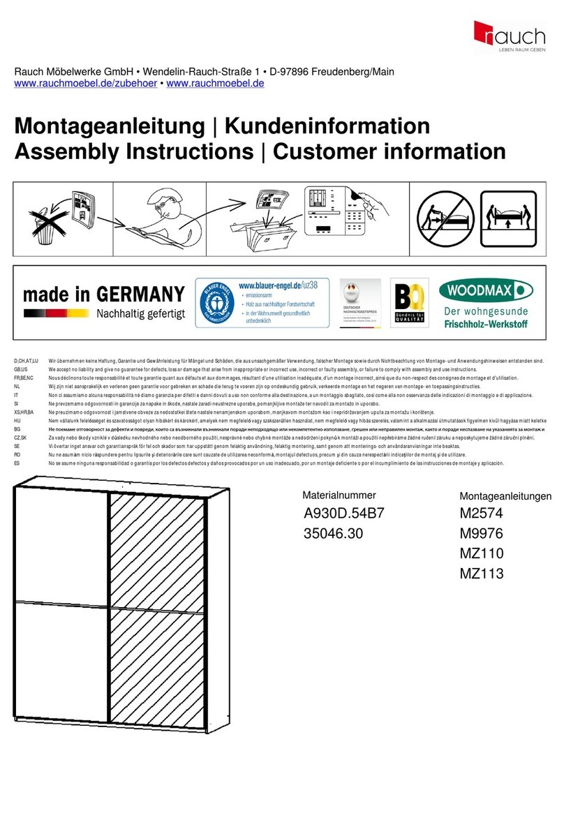 Rauch M9976 User manual