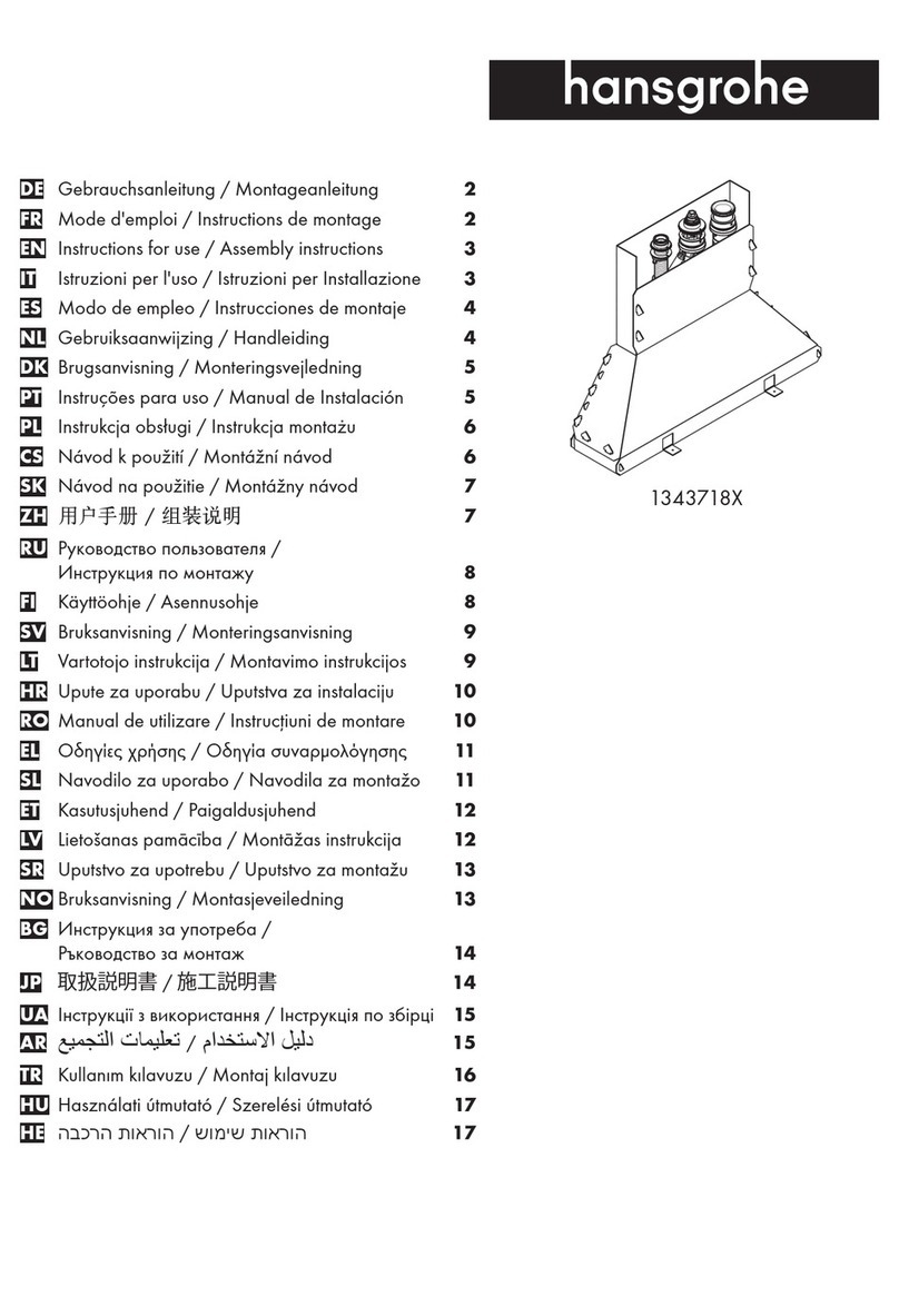 Hans Grohe 1343718 Series Manual
