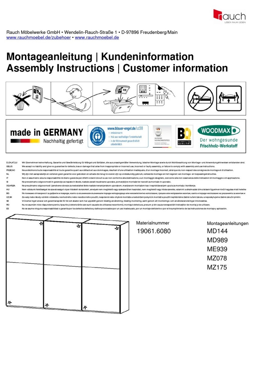 Rauch MD144 Assembly instructions
