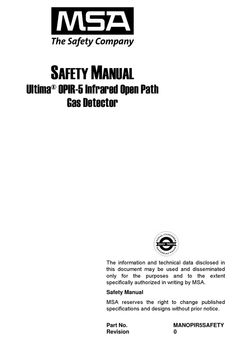 MSA Ultima OPIR-5 Safety manual